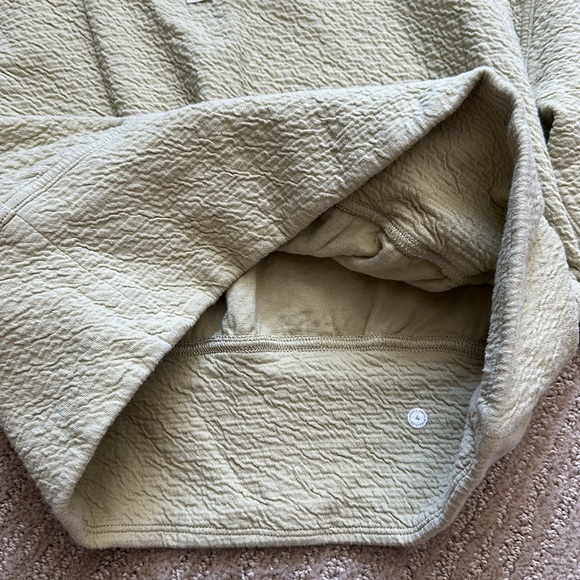 Lululemon Textured Crewneck Pullover Dew Green - Picture 5 of 9